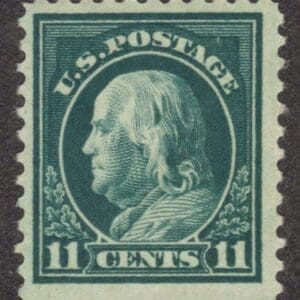 Scott# 511 "WASHINGTON" MINT FLAT PLATE PERF 11, NICELY CENTERED